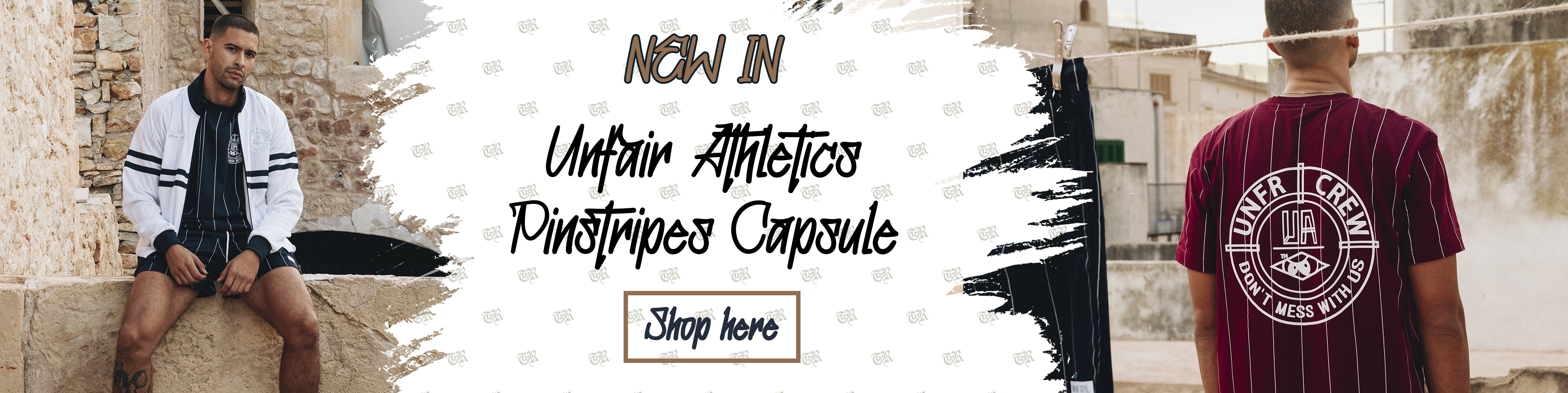 NEW IN - UNFAIR ATHLETICS - PINSTRIPES CAPSULE