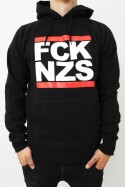 True Rebel Hoodie FCK NZS Black L