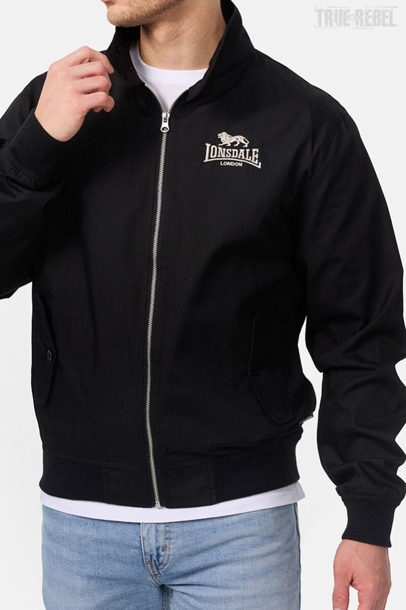 Lonsdale Classic Harrington Jacket Black