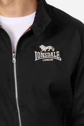 Lonsdale Classic Harrington Jacket Black