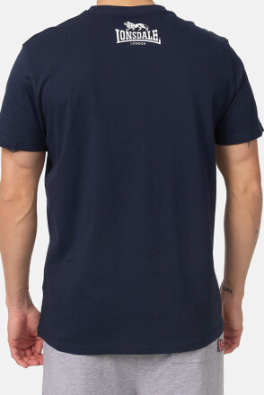 Lonsdale Logo T-Shirt Navy