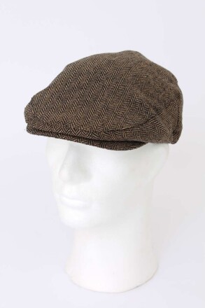 Brixton Hooligan Cap Brown/Khaki M