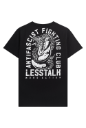 Less Talk T-Shirt Snake Black
