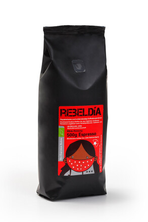 Cafe Libertad Bio Espresso Rebel Dia ganze Bohne 500g
