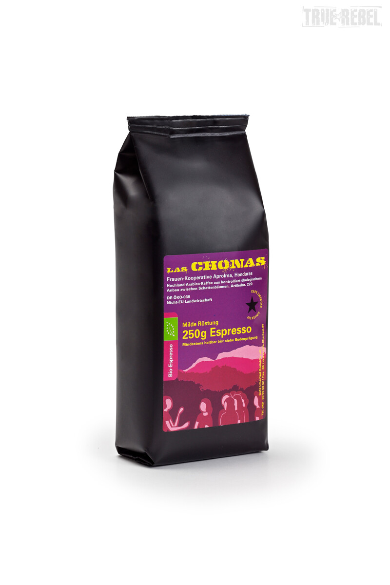 Cafe Libertad Bio Espresso Las Chonas gemahlen 250g