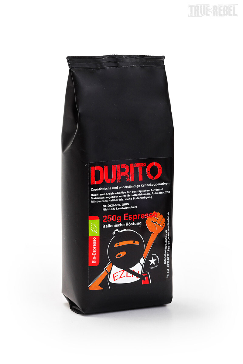 Cafe Libertad Bio Espresso Rebel Dia Durito 250g