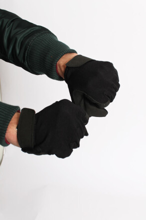 Gloves Touch Black S