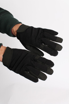 Gloves Touch Black S