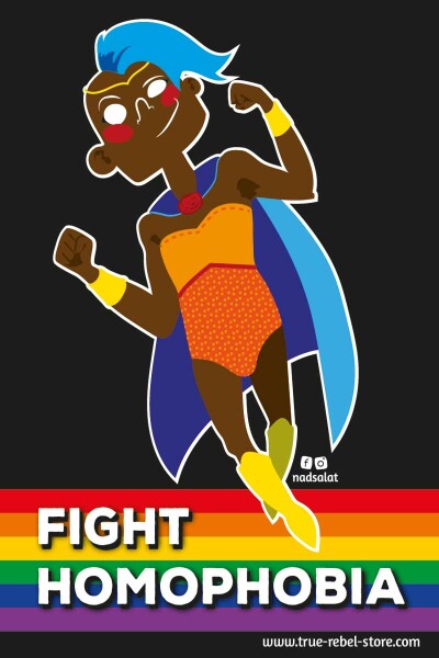 Sticker Fight Homophobia (A7, 25Stck)