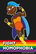 Sticker Fight Homophobia (A7, 25Stck)