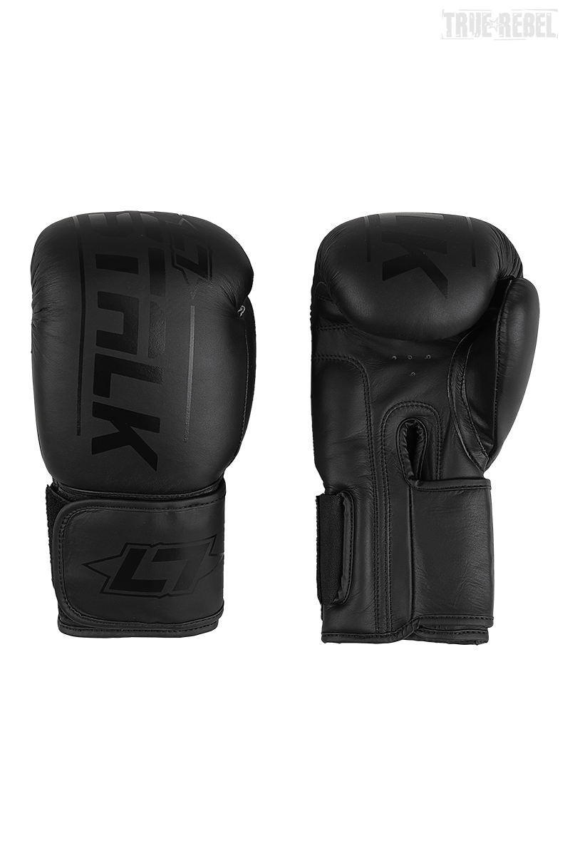 Less Talk Athletics Boxing Gloves Black box