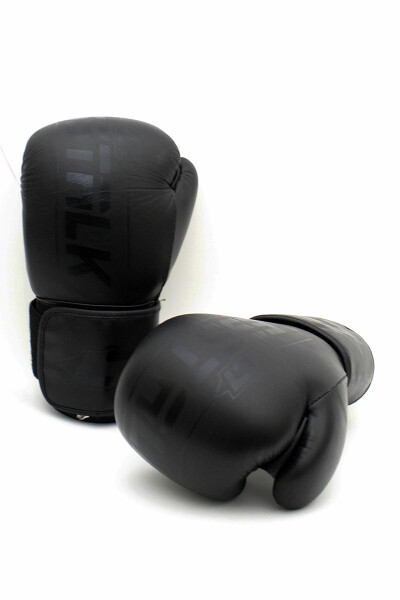 Less Talk Athletics Boxing Gloves Black 16oz