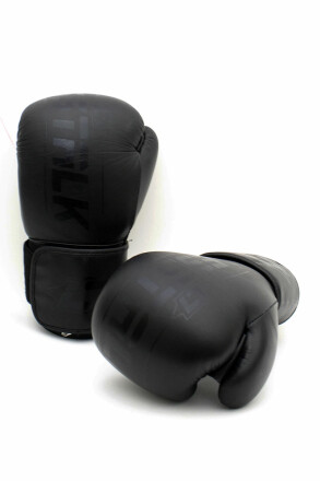 Less Talk Athletics Boxing Gloves Black 16oz