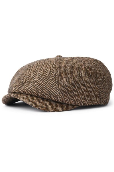 Brixton Brood Cap Brown/Khaki