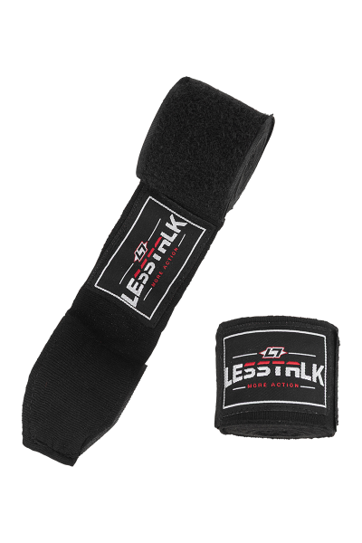 Less Talk Handwraps Black 460cm