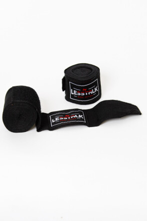 Less Talk Handwraps Black 460cm