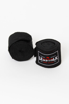 Less Talk Handwraps Black 460cm