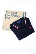Fred Perry Kids Shirt My First Fred Perry Navy 6-12 Months