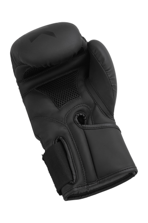 Less Talk Athletics Boxing Gloves Vegan Black