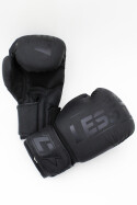 Less Talk Athletics Boxing Gloves Vegan Black 10oz