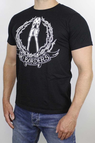 True Rebel T-Shirt No Borders Black