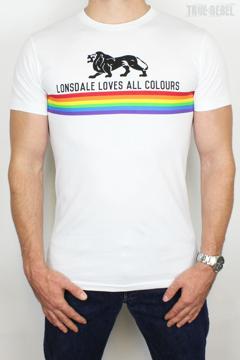 Lonsdale Nelson T-Shirt White