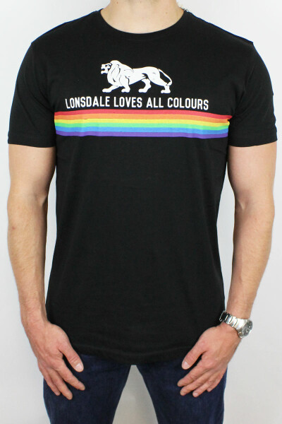 Lonsdale Nelson T-Shirt Black