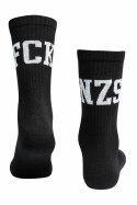 True Rebel Socks FCK NZS Black EU35-38