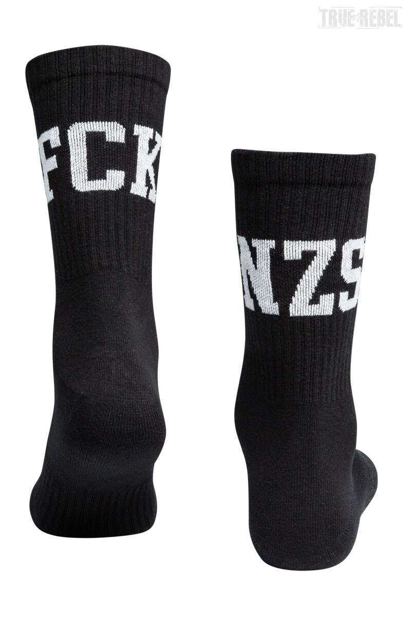 True Rebel Socks FCK NZS Black EU3942, 9,90
