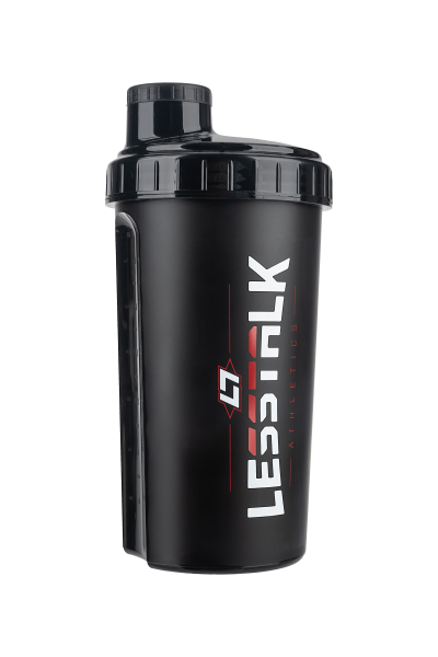 Less Talk Shaker 700ml Black