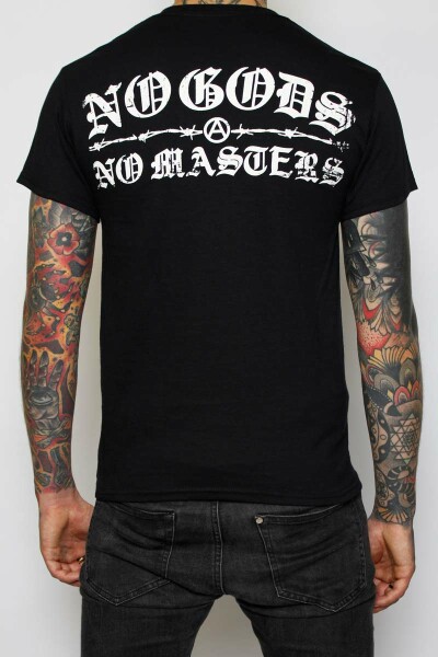 True Rebel T-Shirt Godless Black 5XL