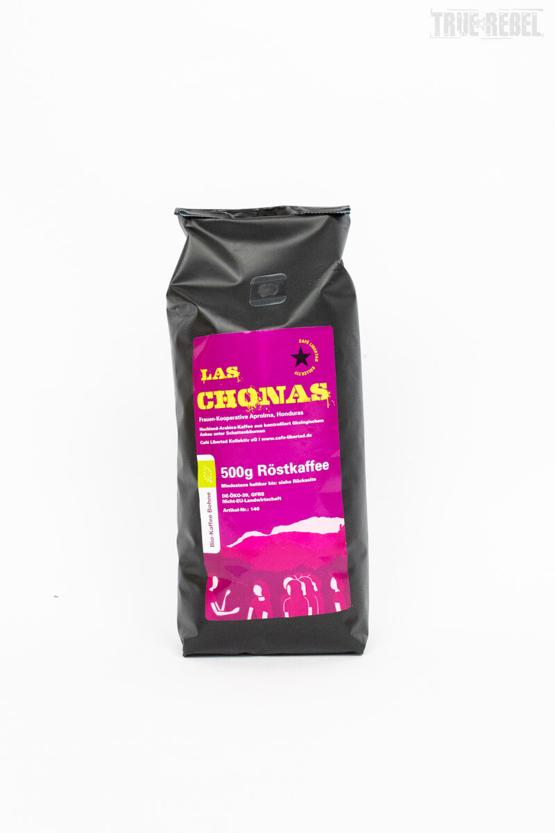 Cafe Libertad Bio Cafe Las Chonas ganze Bohne 500g