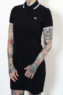 Fred Perry Ladies Twin Tipped Dress Black White 10