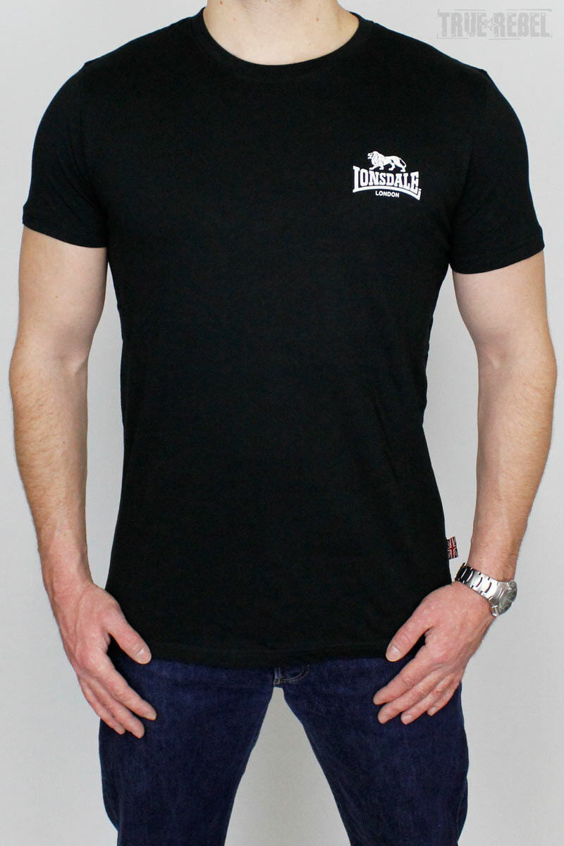 Lonsdale Warlingham T-Shirt Black