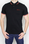 Ben Sherman Polo Shirt Signature Black XL