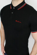 Ben Sherman Polo Shirt Signature Black XL