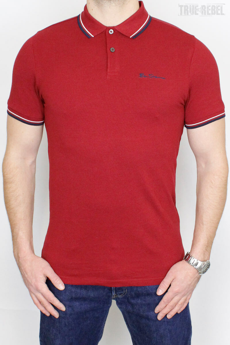 Ben Sherman Signature Polo Shirt Red