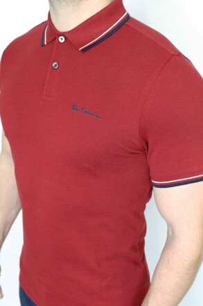 Ben Sherman Signature Polo Shirt Red