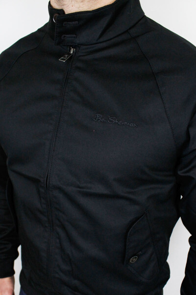 Ben Sherman Jacket Harrington Signature Black