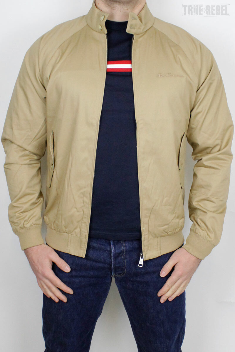 Ben Sherman Signature Harrington Jacket Sand