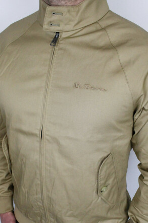 Ben Sherman Signature Harrington Jacket Sand