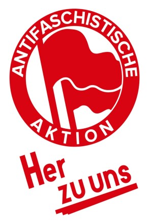 Sticker Her Zu Uns (A7, 25Stck)