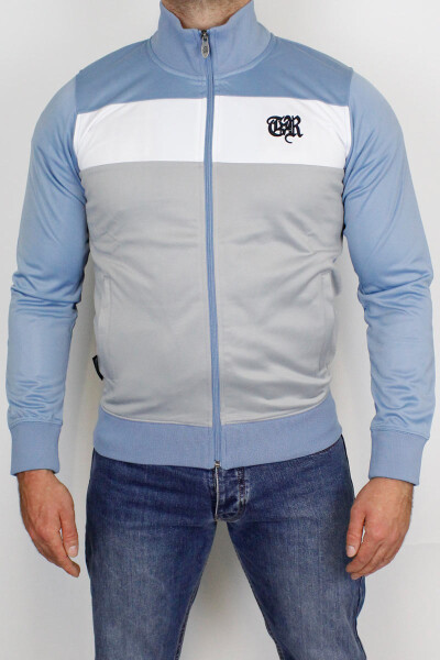 Fred Perry Track Jacket Laurel Taped Carbon Blue, 107,23 € Fred Perry Colour Block Track Jacket Carbon Blue L günstig