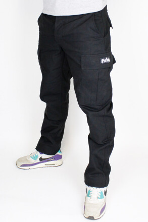 True Rebel Pants Cargo Black L