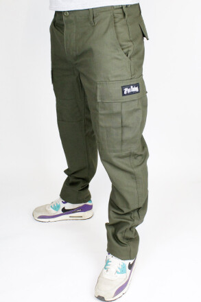 True Rebel Pants Cargo Olive S