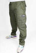 True Rebel Pants Cargo Olive S