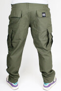 True Rebel Pants Cargo Olive S