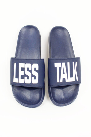 Less Talk Badelatschen Navy White 39