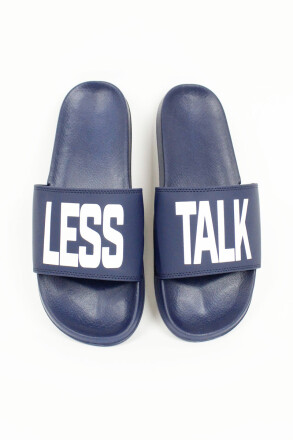 Less Talk Badelatschen Navy White 46
