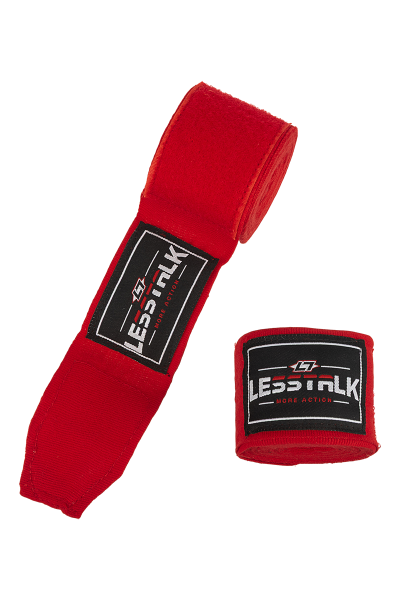 Less Talk Handwraps Red 460cm